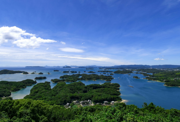 長崎九十九島の風景